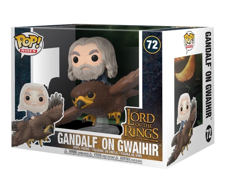 Фігурка Funko Rides: Lord of The Rings - Gwaihir with Gandalf Володар кілець Гендальф на орле