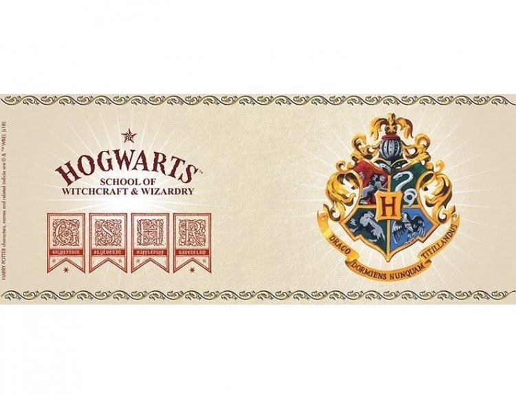 Чашка HARRY POTTER Hogwarts 4 Houses (Кружка Гаррі Поттер 4 факультети Хогвартса) 320 мл