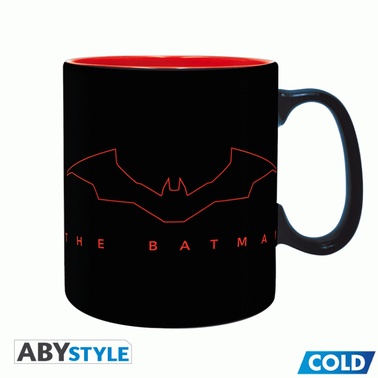 Чашка хамелеон DC COMICS The Batman Ceramic Mug кружка Бетмен 460 мл