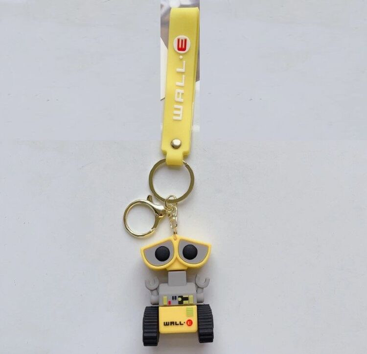Брелок підвіска на рюкзак Wall-E ВАЛІ 3D Keychain Anime Backpack Брелок підвіска на рюкзак Wall-E ВАЛІ 3D Keychain Anime Backpack