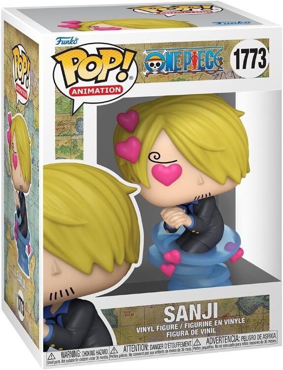 Фігурка Funko One Piece: Sanji Фанко Ван-Піс Великий куш Санджі 1773 Фігурка Funko One Piece: Sanji Фанко Ван-Піс Великий куш Санджі 1773