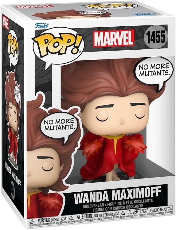 Фигурка Funko Marvel: Wanda Maximoff Scarlet Witch Ванда Максимофф Алая Ведьма 1455 (примятий бокс)