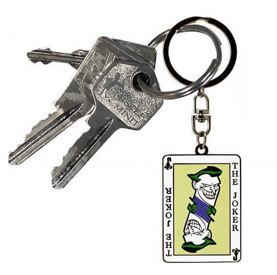 Брелок DC Comics The Joker Keychain Дс Джокер карта