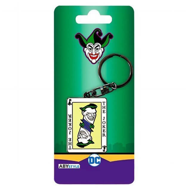 Брелок DC Comics The Joker Keychain Дс Джокер карта
