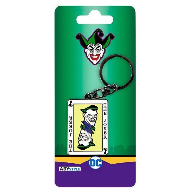 Брелок DC Comics The Joker Keychain Дс Джокер карта