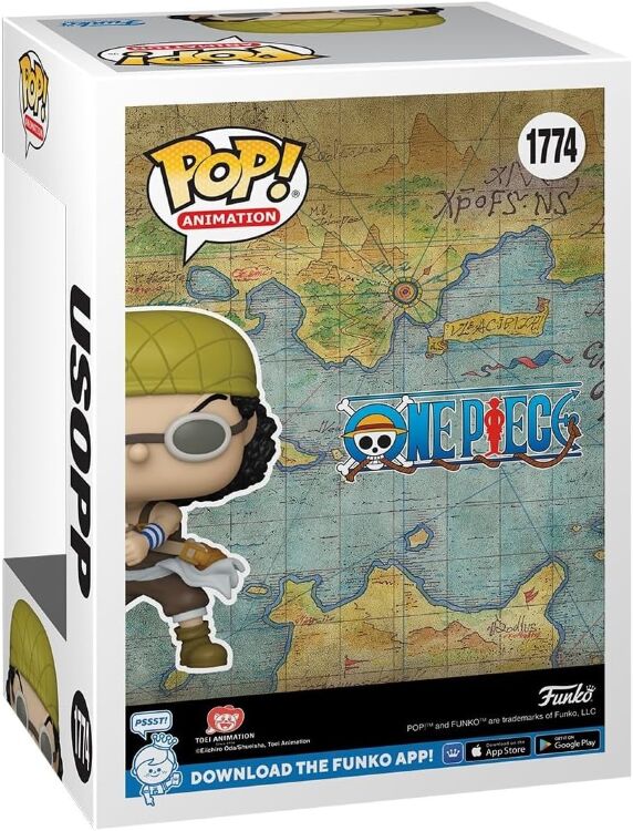 Фігурка Funko One Piece: Usopp Фанко Ван-Піс Великий куш Усопп 1774 Фігурка Funko One Piece: Usopp Фанко Ван-Піс Великий куш Усопп 1774