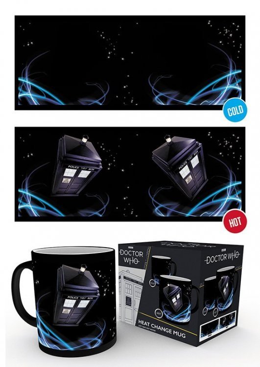 Кружка теплочутлива Doctor Who Tardis Mug 300 мл