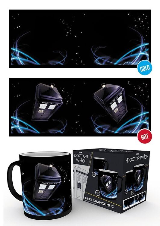 Кружка теплочувствительная Doctor Who Tardis Mug 300 мл  