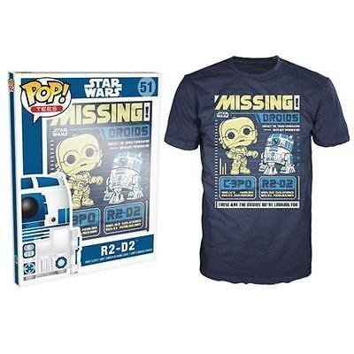 Футболка Men's Pop! T-Shirts: Star Wars - C3po R2d2 Poster (размер M)
