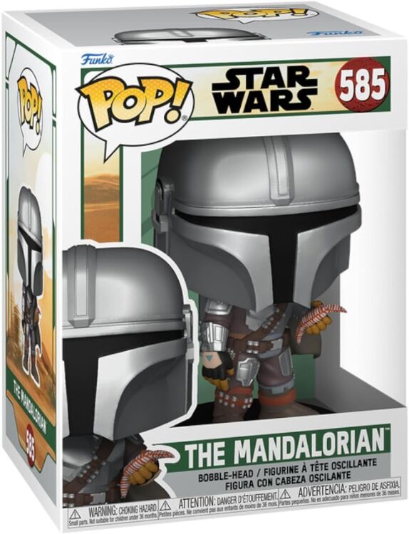 Фігурка Funko Star Wars Mandalorian with Pouch Фанко Мандалорець 585 Фігурка Funko Star Wars Mandalorian with Pouch Фанко Мандалорець 585