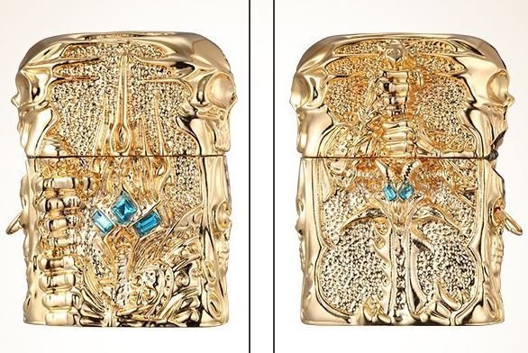 Запальничка WORLD OF WARCRAFT The lich king Lighter + подарункова коробка з дерева