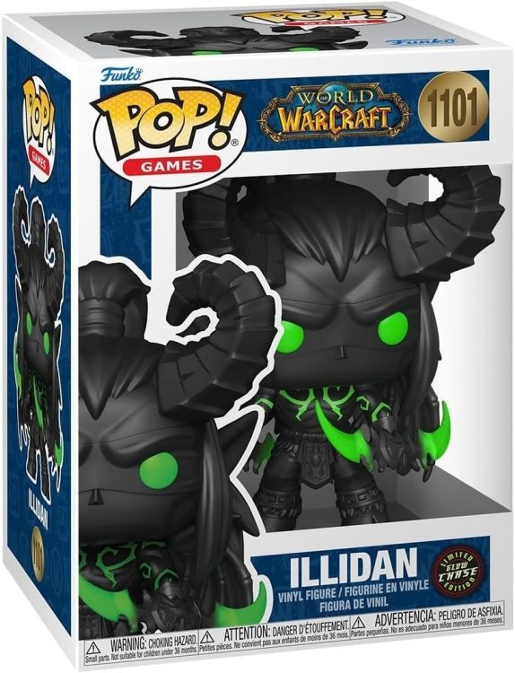Фігурка Funko World of Warcraft Illidan Stormrage фанко Варкрафт Іллідан Chase Exclusive 1101 