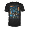 Футболка Men's Pop! T-Shirts: Star Wars Ep 7 - BB-8 Blueprint (розмір L)