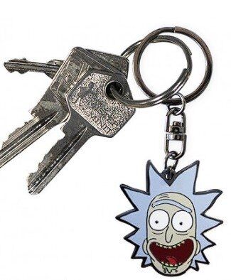 Брелок Рік та Морті Rick And Morty 4.3 см метал