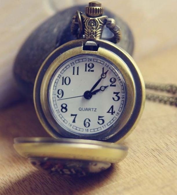 Часы Harry Potter Hogwarts Pocket Watch Necklace