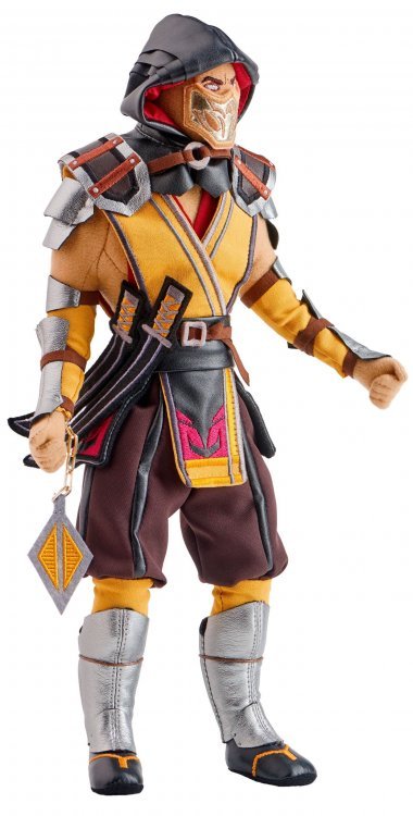 Мяка іграшка фігурка Mortal Kombat Scorpion Скорпіон плюш 34 см