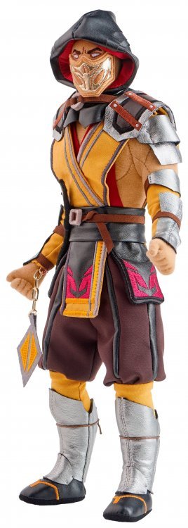 Мяка іграшка фігурка Mortal Kombat Scorpion Скорпіон плюш 34 см