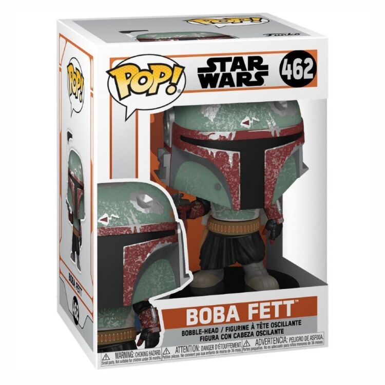 Фигурка Funko Star Wars: Mandalorian Boba Fett Боба Фетт Фанко Звёздные войны 462