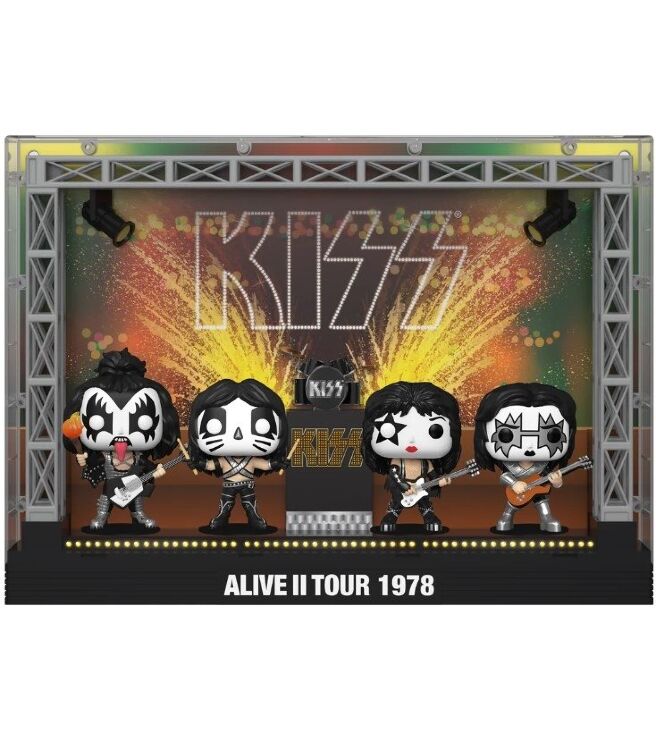 Фигурка Funko KISS - Alive II Tour 1978 - Demon Catman Starchild Spaceman - Фанко Кисс (Exclusive) 46 * 34 см.
