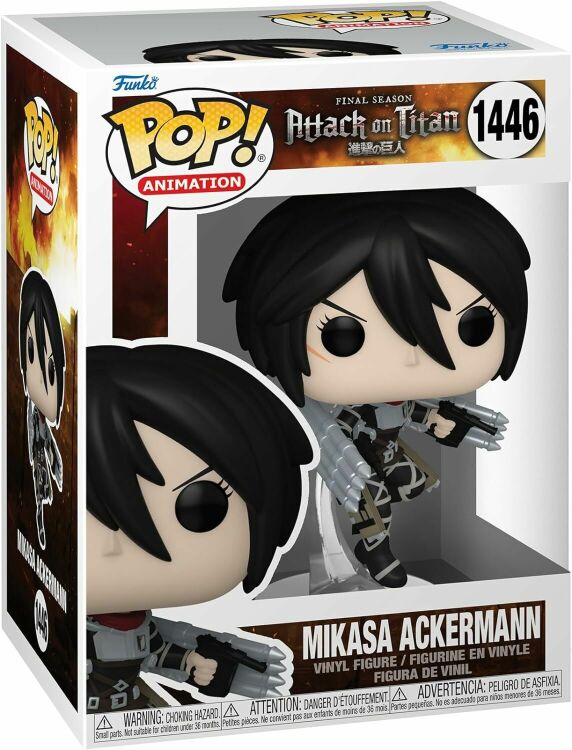 Фігурка Funko Attack on Titan Mikasa Ackermann Атака Титанів фанко Мікаса 1446 Фігурка Funko Attack on Titan Mikasa Ackermann Атака Титанів фанко Мікаса 1446