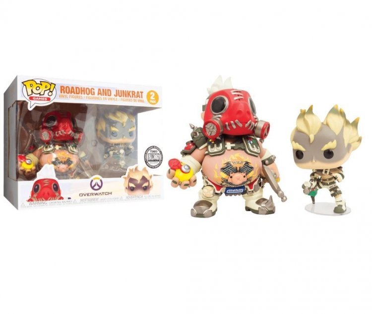 Фигурка Overwatch Funko Pop! Vinyl Roadhog and Junkrat 2-Pack (Blizzard Exclusive)