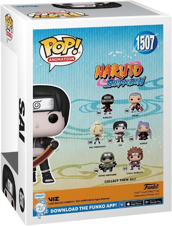 Фігурка Funko Naruto: Sai Yamanaka Фанко Наруто Сай Янамака 1507 Фігурка Funko Naruto: Sai Yamanaka Фанко Наруто Сай Янамака 1507