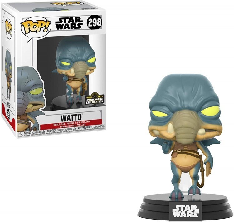 Фигурка Funko Bobble: Star Wars: Watto Disney (Exclusive) фанко 298