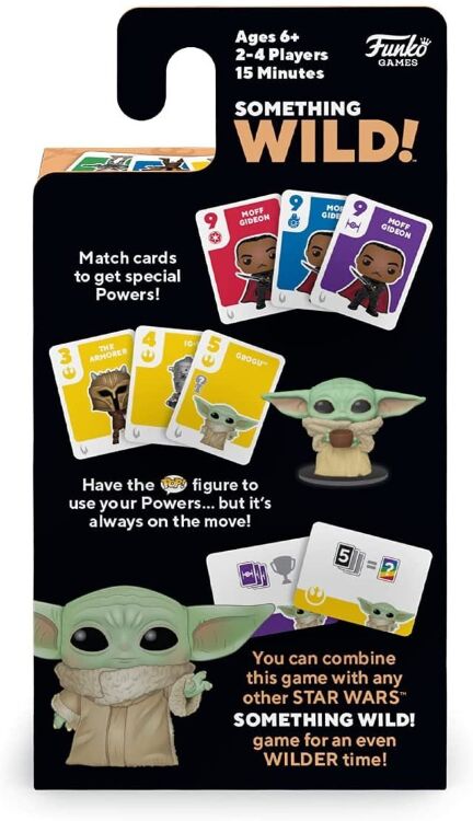 Карткова гра Funko Pop Something Wild: Star Wars Mandalorian Card Game - Grogu настільна гра Грогу