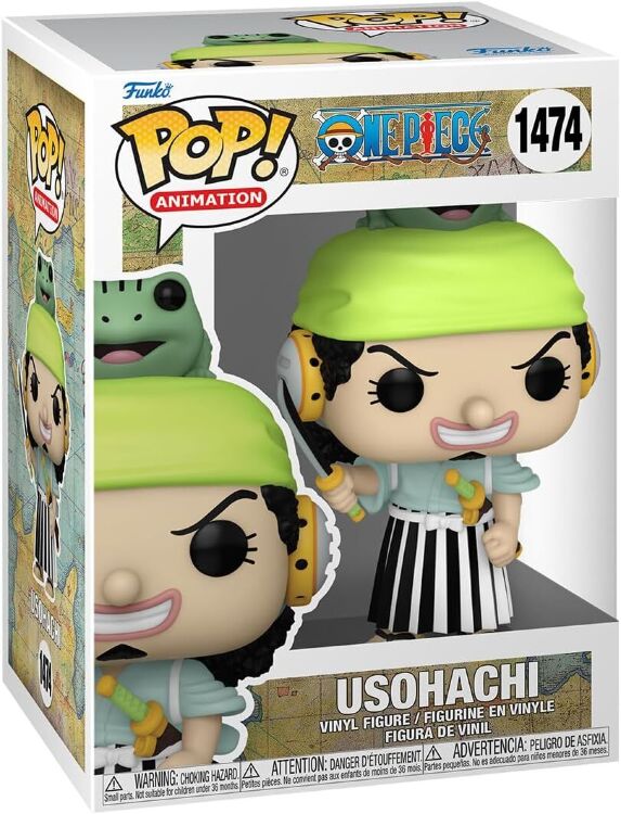 Фігурка Funko One Piece: Usohachi Фанко Ван-Піс Великий куш Усохачі 1474 Фігурка Funko One Piece: Usohachi Фанко Ван-Піс Великий куш Усохачі 1474