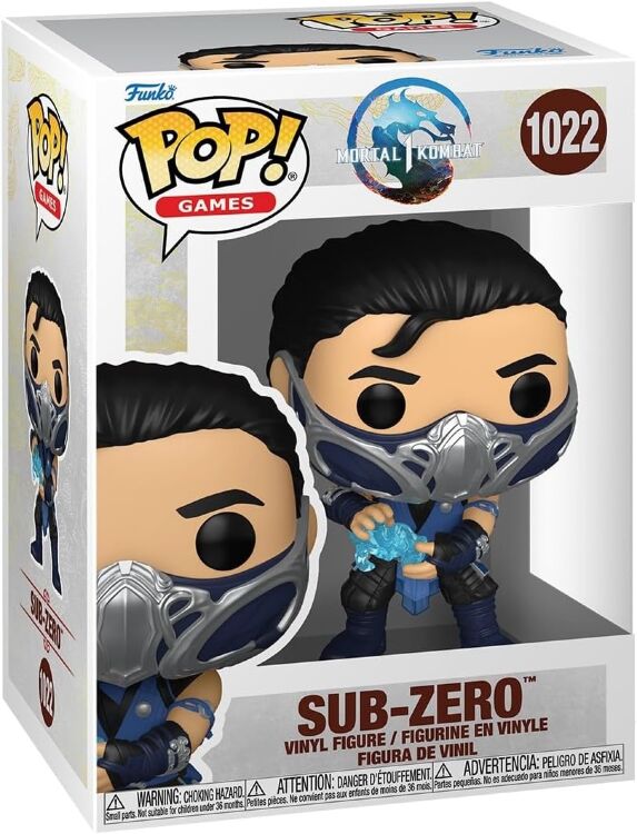 Фігурка Funko Pop Mortal Kombat Sub Zero Фанко Саб Зіро 1022 Фігурка Funko Pop Mortal Kombat Sub Zero Фанко Саб Зіро 1022