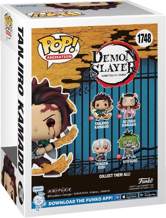 Фігурка Funko Demon Slayer Tanjiro Kamado Фанко Тандзіро Камадо Клинок, що розсікає демонів 1748