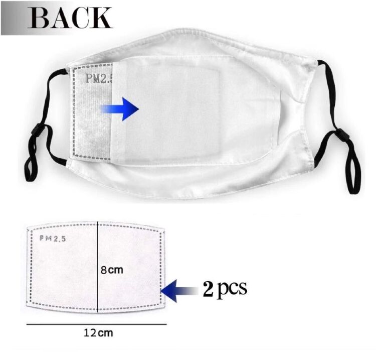 Маска захисна для обличчя World of Warcraft Illidan + 2 вугільні фільтри