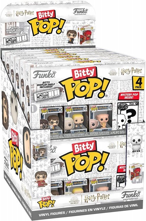 Фігурки Funko Bitty Pop! Harry Potter Mini Collectible Toys - Harry Draco Dobby (4-Pack) фанко Гаррі Поттер Фігурки Funko Bitty Pop! Harry Potter Mini Collectible Toys - Harry Draco Dobby (4-Pack) фанко Гаррі Поттер
