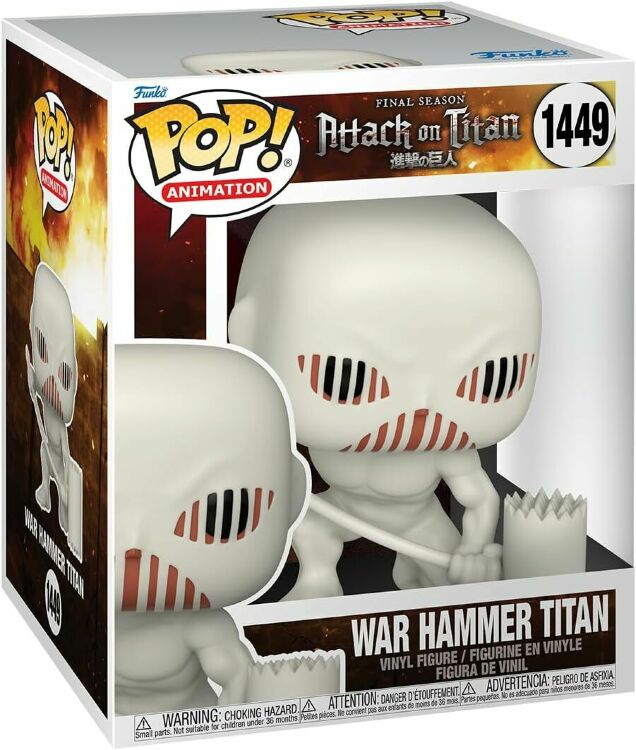 Фігурка Funko Pop Super: Attack on Titan War Hammer Titan Атака Титанів фанко 1449 Фігурка Funko Pop Super: Attack on Titan War Hammer Titan Атака Титанів фанко 1449