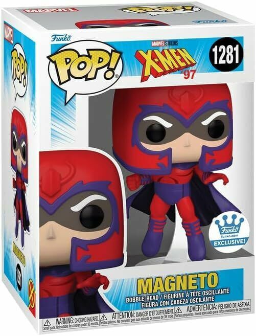 Фигурка Funko Marvel Magneto X-Men 97 фанко Магнето Exclusive 1281 Фигурка Funko Marvel Magneto X-Men 97 фанко Магнето Exclusive 1281