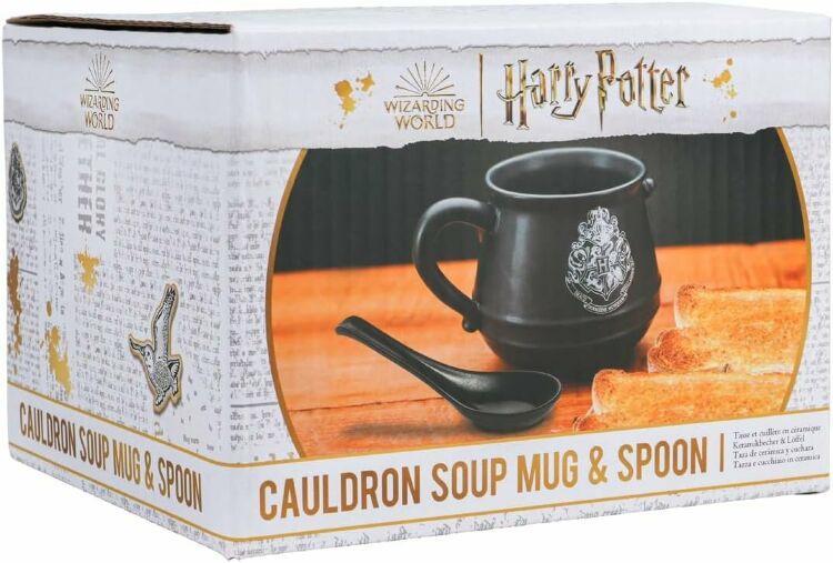 Кухоль котел Harry Potter Cauldron Mug with Hogwarts Crest чашка Гаррі Поттер Хогвартс Кухоль котел Harry Potter Cauldron Mug with Hogwarts Crest чашка Гаррі Поттер Хогвартс