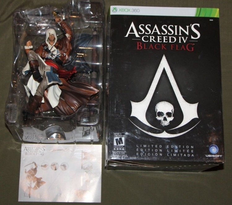 Статуетка Assassins Creed 4 Black Flag Edward Kenway LIMITED EDITION Statue Статуетка Assassins Creed 4 Black Flag Edward Kenway LIMITED EDITION Statue