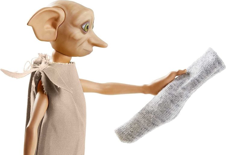 Лялька фігурка Mattel Harry Potter - Dobby Doll Доббі з носком Лялька фігурка Mattel Harry Potter - Dobby Doll Доббі з носком