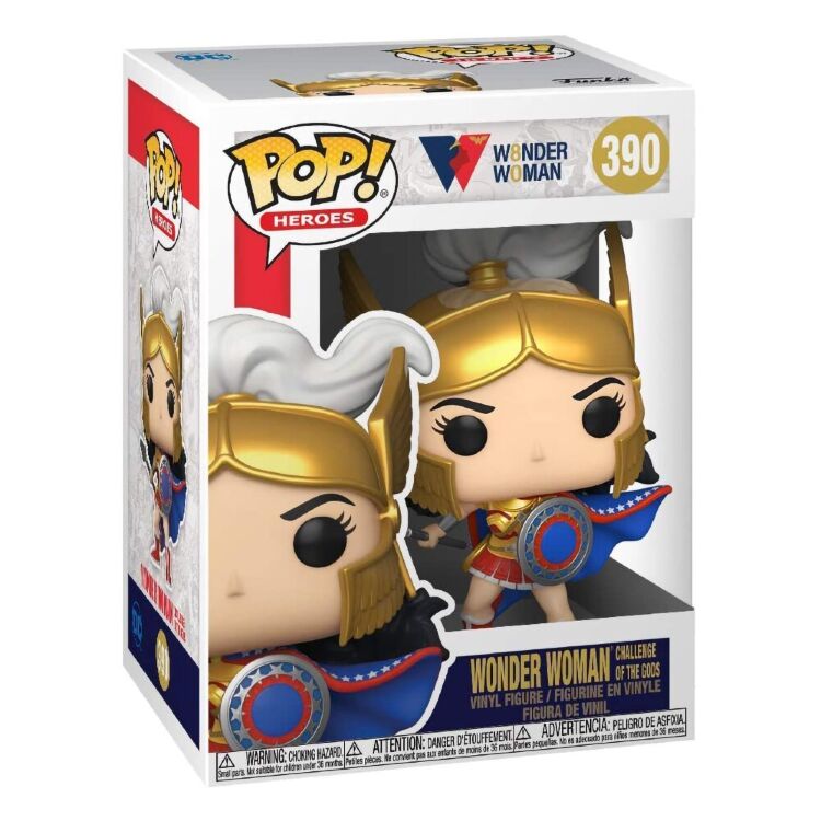 Фігурка Funko DC Heroes 80th Wonder Woman (Challenge Of The Gods) фанко Чудо жінка 390