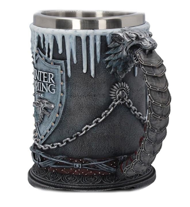 Кружка Game of Thrones Stark Mug Winter is Coming - Гра престолів Зима близько Кружка Game of Thrones Stark Mug Winter is Coming - Гра престолів Зима близько