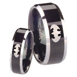 Кольцо Batman Logo Metal 10 мм №3 Кольцо Batman Logo Metal 10 мм №3