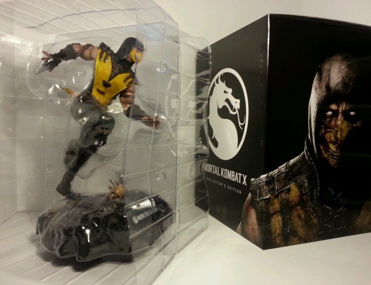 Статуетка Mortal Kombat X Scorpion Statue Kollector's Edition