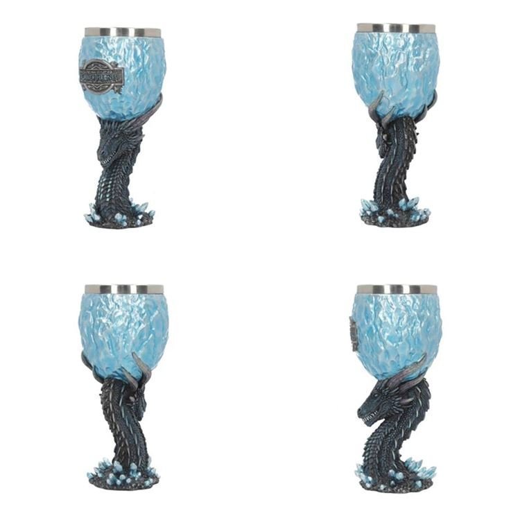 Кубок Game of Thrones Wine Goblet - Ice Dragon Viserion Крижаний дракон Візеріон Кубок Game of Thrones Wine Goblet - Ice Dragon Viserion Крижаний дракон Візеріон