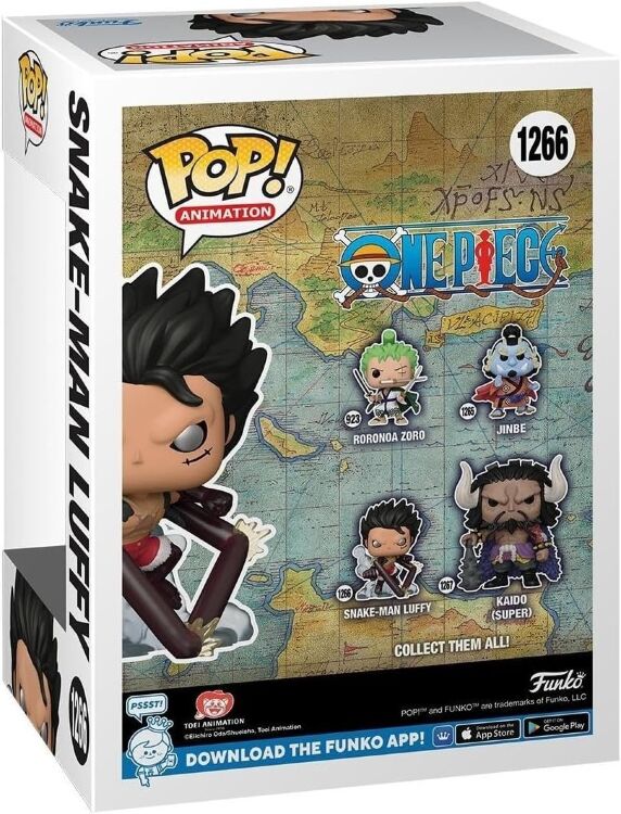 Фігурка Funko One Piece: Snake-Man Luffy Фанко Ван-Піс Великий куш Луффі 1266