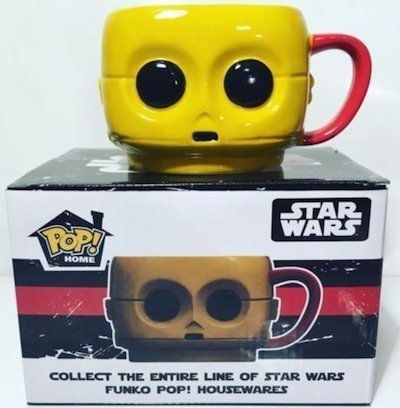 Чашка FUNKO POP! STAR WARS Sculpted ceramic Mug - C-3PO 12 oz Чашка FUNKO POP! STAR WARS Sculpted ceramic Mug - C-3PO 12 oz