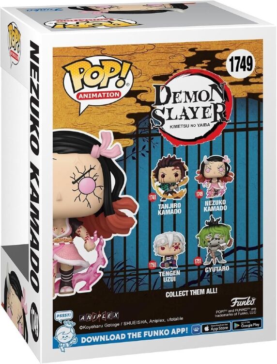 Фігурка Funko Demon Slayer: Nezuko Kamado Фанко Незуко Камадо Клинок, що розсікає демонів 1749