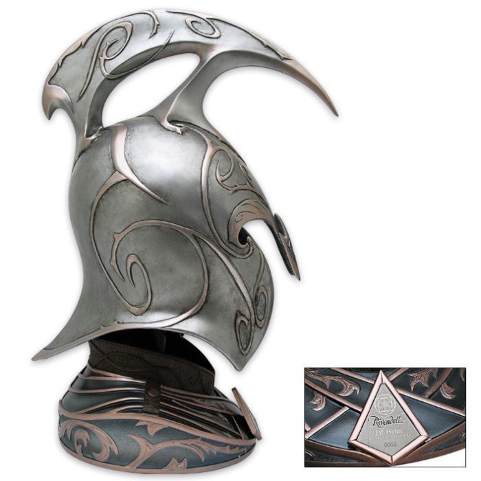 The Hobbit Rivendell Elf Helm Prop Replica United Cutlery The Hobbit Rivendell Elf Helm Prop Replica United Cutlery