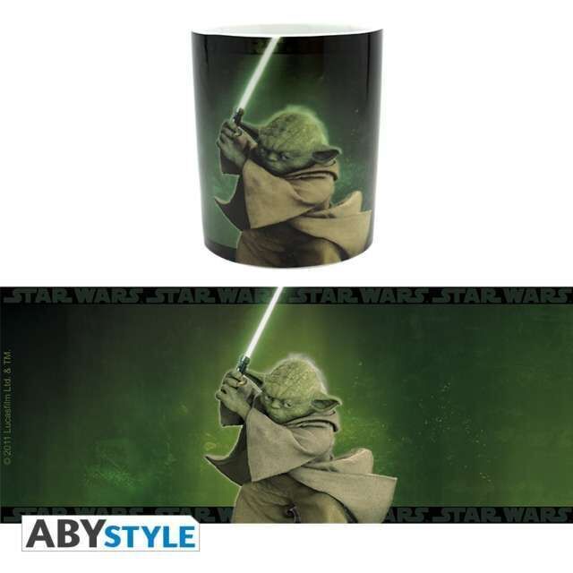 Чашка Abystyle STAR WARS Yoda Ceramic Mug кухоль Зоряні війни Йода 460 мл Чашка Abystyle STAR WARS Yoda Ceramic Mug кухоль Зоряні війни Йода 460 мл