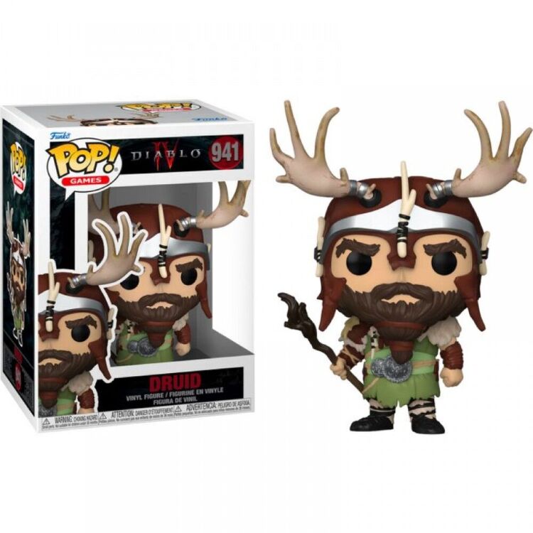 Фігурка Funko Games Diablo IV Druid Фанко Діабло Друїд 941 Фігурка Funko Games Diablo IV Druid Фанко Діабло Друїд 941