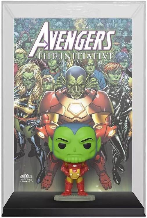 Фігурка Funko Marvel Comic Covers Skrull as Iron Man фанко Скрул (Funko 2023 Limited Edition) 16 Фігурка Funko Marvel Comic Covers Skrull as Iron Man фанко Скрул (Funko 2023 Limited Edition) 16